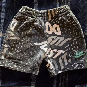 Nike Kids Shorts - Black, Gray, and Teal